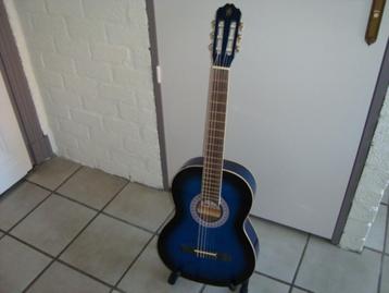 Gomez 4/4 klassieke gitaar Blauw Sunburst (nieuw, 20211841) beschikbaar voor biedingen