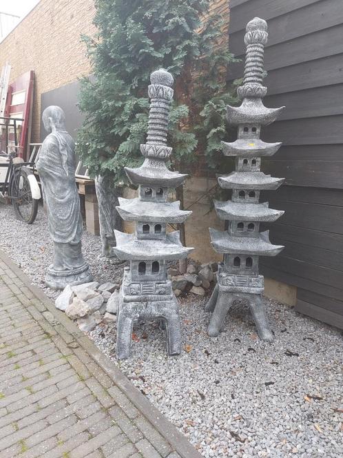 Pagode, Tuin en Terras, Tuinbeelden, Nieuw, Boeddhabeeld, Beton, Ophalen