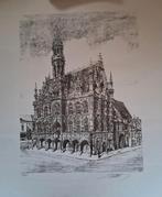 Mooie ets van Stadhuis Oudenaarde, Enlèvement ou Envoi