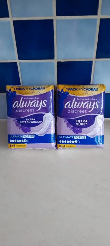 Altijd discreet Ultimate Active voor blaaslekken  beschikbaar voor biedingen