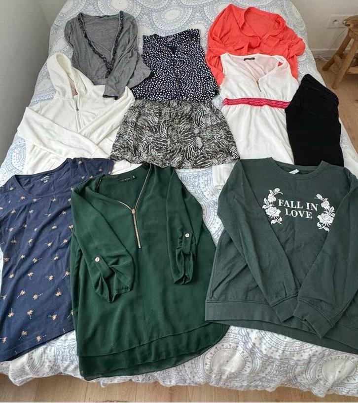 Pakket dameskleding maat S - 10 stuks, Vêtements | Femmes, Packs de vêtements pour femmes, Comme neuf, Taille 36 (S), Enlèvement