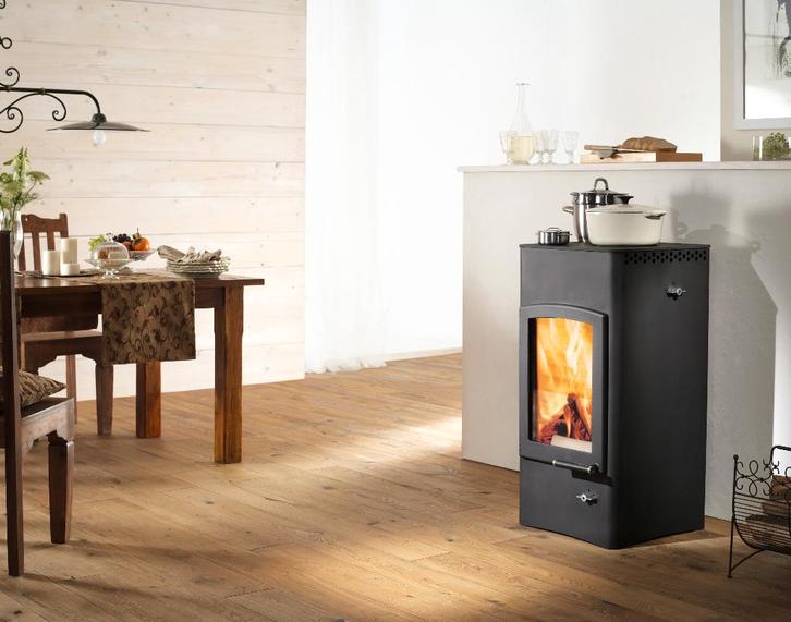 Houtkachel Austroflamm Lucy cook, Huis en Inrichting, Woonaccessoires | Overige, Nieuw, Ophalen of Verzenden