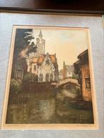 Schilderij Alfred van neste, Antiek en Kunst, Ophalen