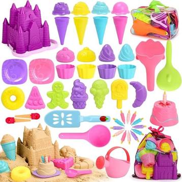Ensemble de jouets de plage 48 pièces LIVRAISON GRATUITE, Envoi, Neuf