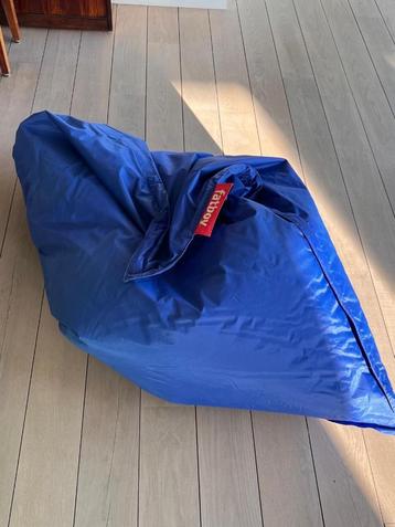 Zitzak Fatboy blauw, Enlèvement, Utilisé, Bleu, Pouf