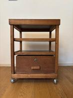 Meuble sur roulettes style industriel, 50 à 100 cm, Enlèvement, Utilisé, Scandinave industriel