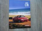 VOLVO  C70   2000, Boeken, Auto's | Folders en Tijdschriften, Ophalen of Verzenden, Nieuw, Volvo