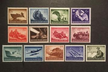 Duitse postzegels 1944 - complete serie heldengedenktag