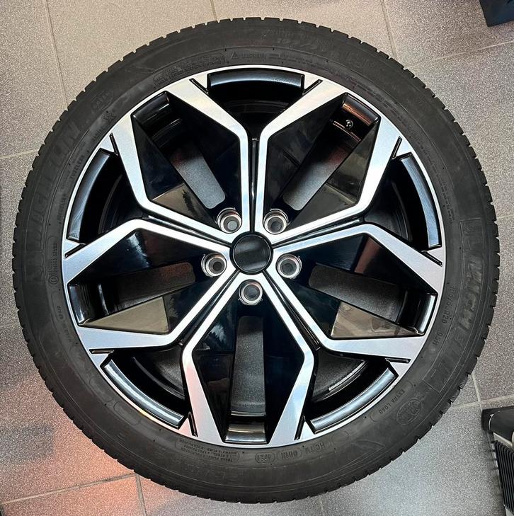 4 Wielen Renault Scenic IV, Auto-onderdelen, Banden en Velgen, Velg(en), Zomerbanden, 20 inch, 195 mm, Personenwagen, Gebruikt