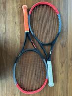 2 raquettes identiques wilson clash 100 ul ., Sport en Fitness, Tennis, Racket, Gebruikt, Wilson, L1
