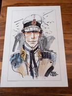 Affiche Corto Maltese - Hugo Pratt - 1998 - 70x50 cm, Enlèvement