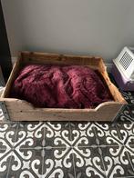 Handgemaakte houten hondenmand, Animaux & Accessoires, Enlèvement, Comme neuf
