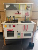 Speelgoedkeuken met accessoires, Ophalen, Zo goed als nieuw, Hout, Speelkeuken