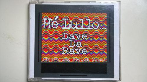 Dave Da Rave - Hé Lullo, Cd's en Dvd's, Cd Singles, Zo goed als nieuw, Nederlandstalig, 1 single, Maxi-single, Verzenden