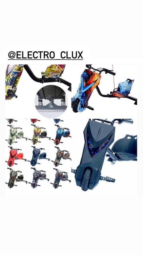 Elektrische Drift Trike  I-Tronic 350W 36V HipHop, Motoren, Quads en Trikes, Ophalen of Verzenden