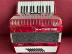 Z.g.a.n. Delicia Junior 21 accordeon . 32 bas ., Muziek en Instrumenten, 32-bas, Zo goed als nieuw, Delicia, Met riemen