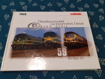 MARKLIN LIVRE LES DIESELS TYPE 59 SNCB NMBS  DE MAX DELIE beschikbaar voor biedingen