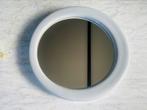 Grote keramiek spiegel (vintage/sphinkx/60’s), Huis en Inrichting, Woonaccessoires | Spiegels, Minder dan 50 cm, Rond, Ophalen of Verzenden