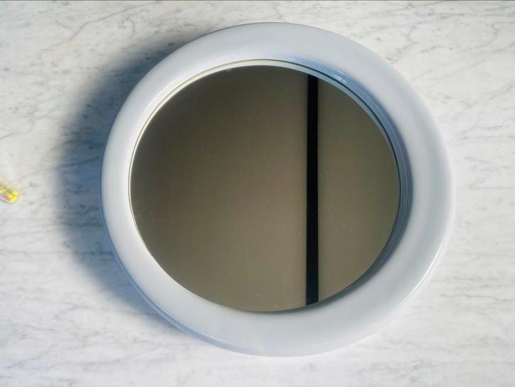 Grote keramiek spiegel (vintage/sphinkx/60’s), Huis en Inrichting, Woonaccessoires | Spiegels, Zo goed als nieuw, Minder dan 50 cm