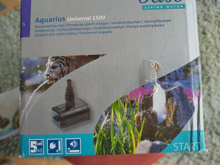 Oase Aquarius Universal 1500 nieuw in doos, Tuin en Terras, Vijver-toebehoren, Nieuw, Vijverpomp, Ophalen of Verzenden