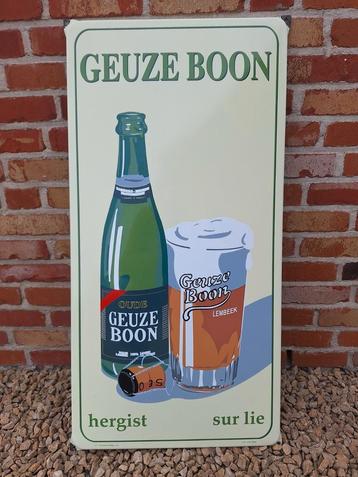 Geuze Boon emaille bord, Enlèvement ou Envoi, Comme neuf