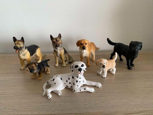 Schleich honden en paarden, Verzamelen, Speelgoed, Gebruikt, Ophalen of Verzenden