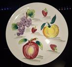 IJzerstenen schaal voor het uitlekken van fruit, Huis en Inrichting, Keuken | Servies, Ophalen of Verzenden, Gebruikt