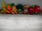 Fruit knuffels - 7 stuks, Kinderen en Baby's, Speelgoed | Knuffels en Pluche, Ophalen of Verzenden, Zo goed als nieuw, Overige typen