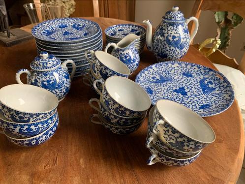 porseleinen theeservies, Antiek en Kunst, Antiek | Servies compleet, Ophalen