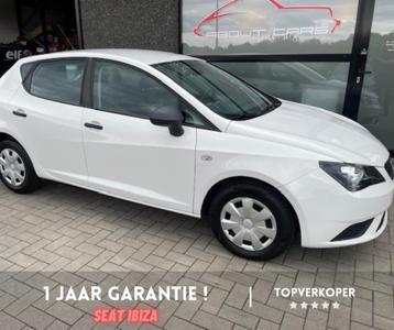 SEAT Ibiza 1.2i ** CARPASS ** KEURING ** 1 JAAR GARANTIE ** beschikbaar voor biedingen