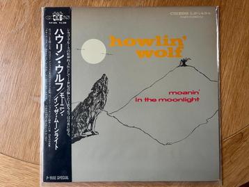 Howlin' Wolf - Moanin' In The Moonlight LPl, Chess 1983 Japa disponible aux enchères