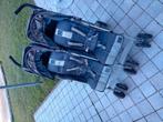 Maclaren dubbele buggy, Ophalen