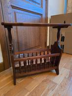 massief houten boekenhouder, Ophalen, Zo goed als nieuw