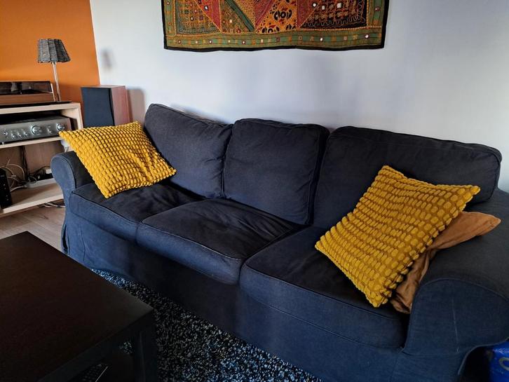 Ikea EKTORP
Canapé 3 places, noir, Maison & Meubles, Canapés | Coins salons complets, Tissus, Enlèvement