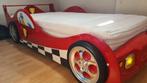 Autobed kinderen, Ophalen, 85 tot 100 cm, Zo goed als nieuw, Matras