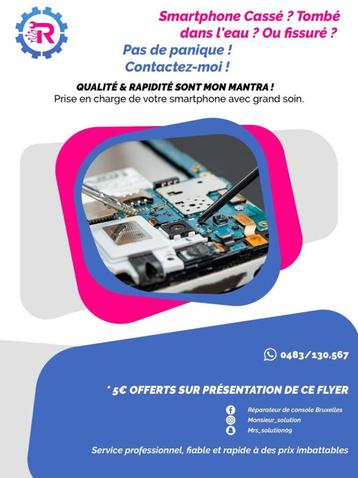 Reparatie van iPhone-smartphones en kapotte schermen - Samsu beschikbaar voor biedingen