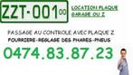 Verhuur Garage plaat Z of V -0474838723, Diensten en Vakmensen, Auto en Motor | Monteurs en Garages, Garantie, Autoruitschadeherstel