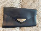 DELVAUX grote marineblauwe leren etui, Handtassen en Accessoires, Ophalen of Verzenden, Blauw