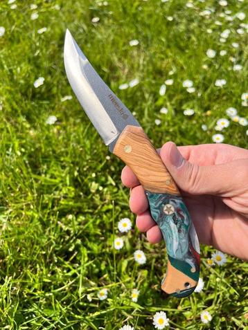 Couteau de camping pliable, couteau de poche pliable - fait 