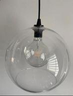 2x glazen hanglamp €30 per stuk, Ophalen, Zo goed als nieuw
