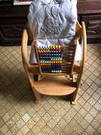 Trip trap kinderstoel.+Houten telraam., Kinderen en Baby's, Kinderstoelen, Ophalen, Gebruikt, Meegroeistoel, Stoelverkleiner
