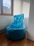 Blauwe zitzak Sit & Joy, Huis en Inrichting, Zitzakken, Ophalen, Gebruikt, Blauw, Zitzak
