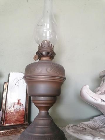 koperen lamp, petrollamp, Enlèvement