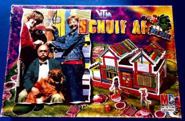 Schuif af spel, Hobby en Vrije tijd, Gezelschapsspellen | Bordspellen, Gebruikt, Drie of vier spelers, Vijf spelers of meer, Ophalen