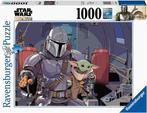 Ravensburger puzzel Disney Star Wars The Mandalorian - 1000, Comme neuf, 500 à 1500 pièces, Puzzle, Enlèvement ou Envoi