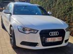 Audi A6 2.0TFSI S Tronic, Auto's, Audi, Zwart, 4 cilinders, Wit, Leder