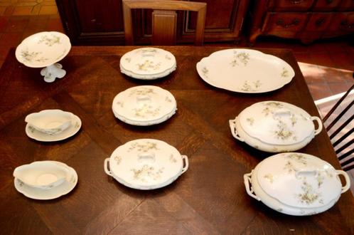 Service Bavaria Queen Louise, Antiek en Kunst, Antiek | Servies los, Ophalen
