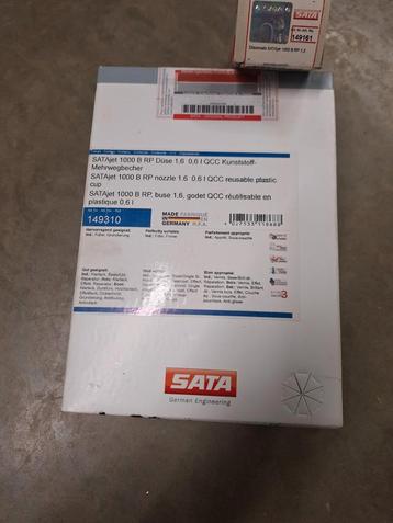 Spuitpistolen SATA  satajet in perfecte staat.  beschikbaar voor biedingen