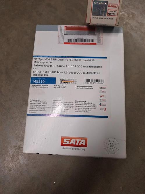 Spuitpistolen SATA  satajet in perfecte staat., Doe-het-zelf en Bouw, Overige Doe-Het-Zelf en Bouw, Nieuw, Ophalen of Verzenden