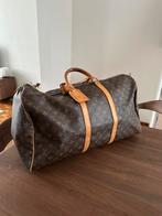 Louis Vuitton Keepall 55 tas, Ophalen, Gebruikt, Bruin